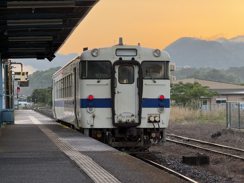 キハ40 8065 志布志駅 4月27日 日南線