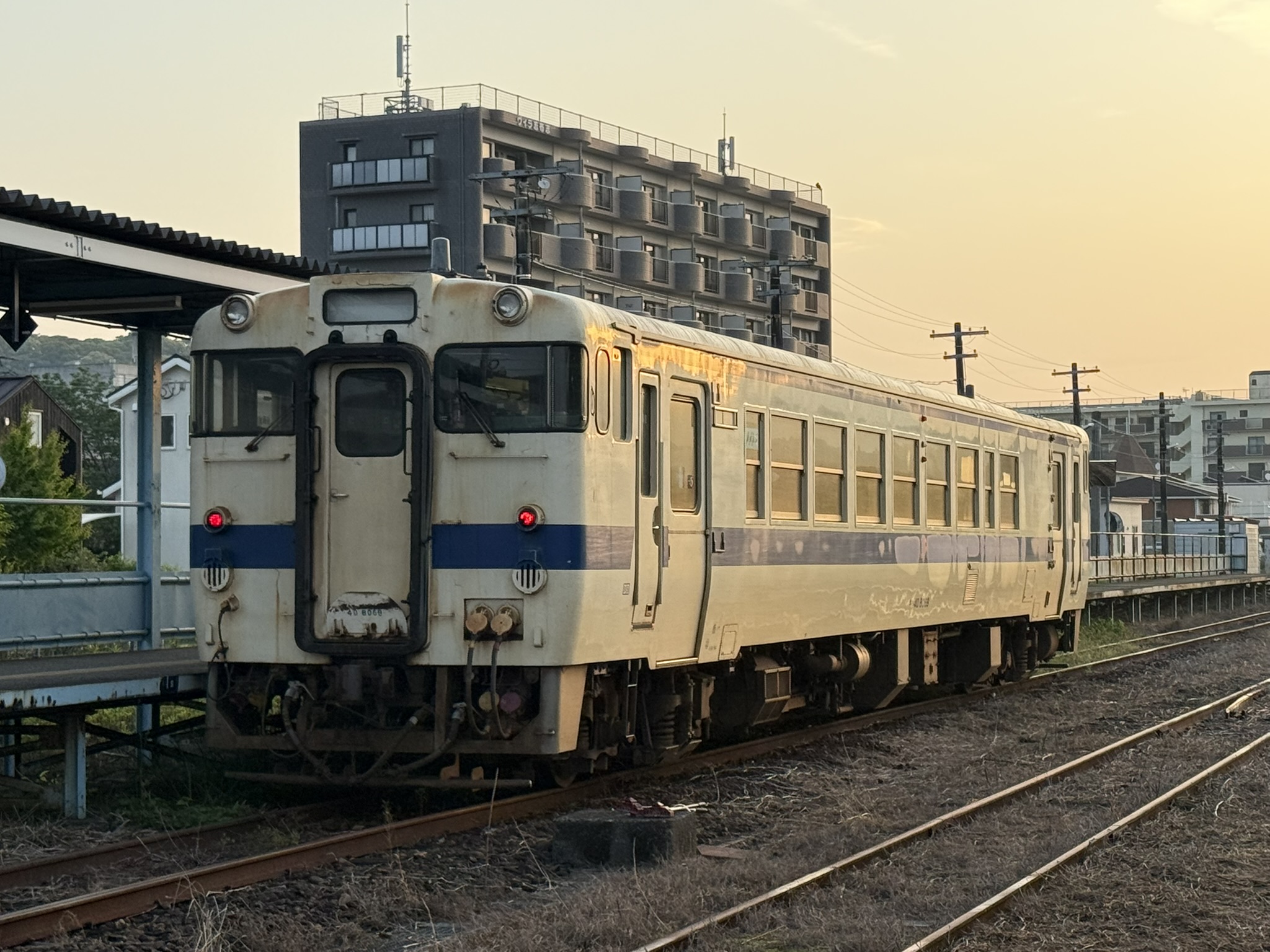 キハ40 8069 志布志駅 4月28日 日南線