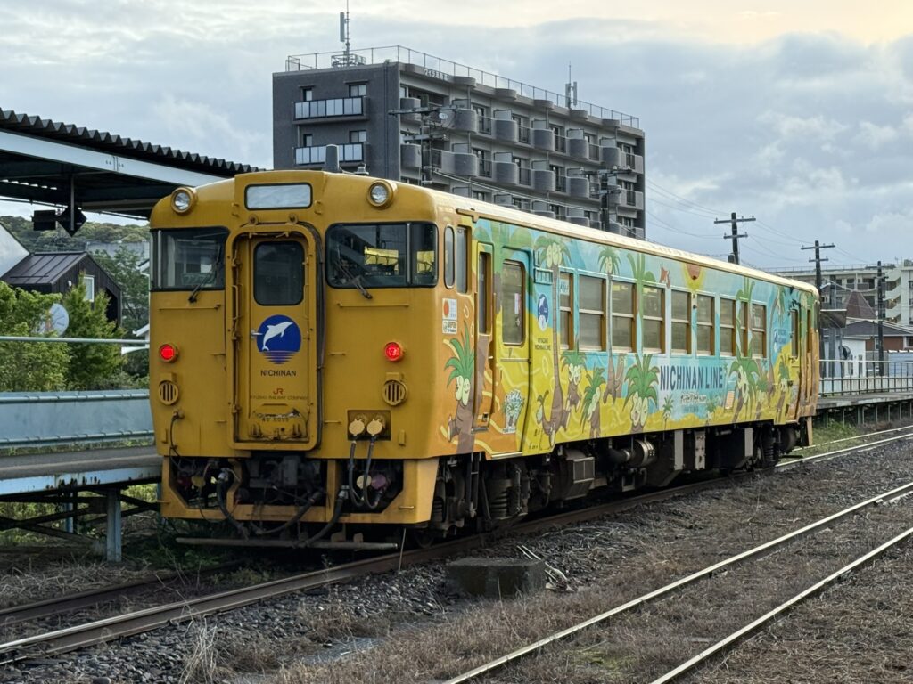 キハ40 8099 志布志駅 4月25日 日南線