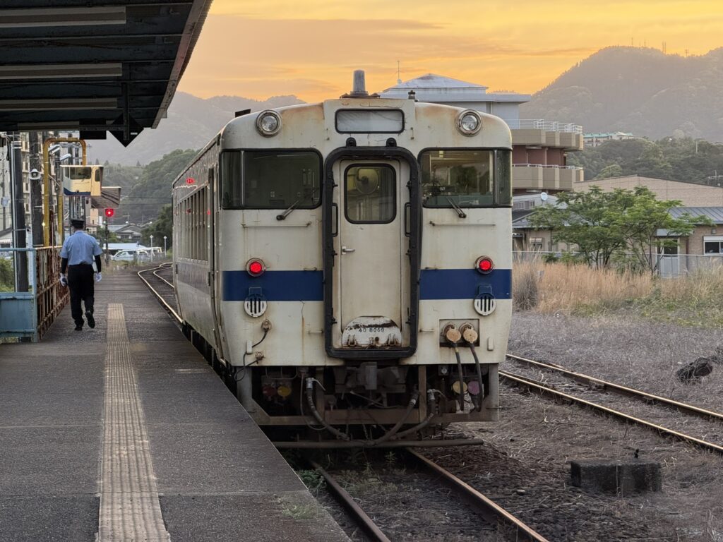 キハ40 8069 志布志駅 4月22日 日南線
