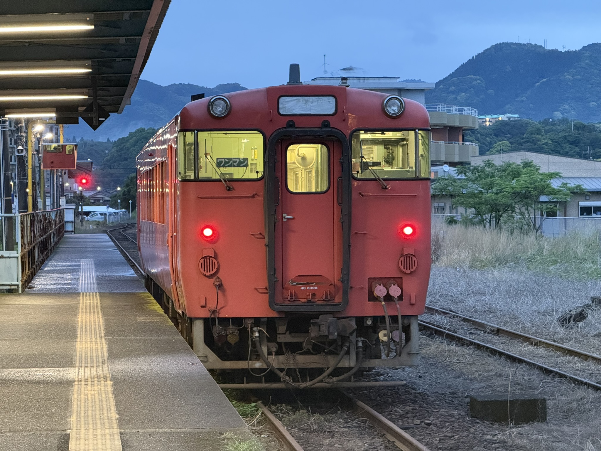 キハ40 8098 志布志駅 4月24日 日南線
