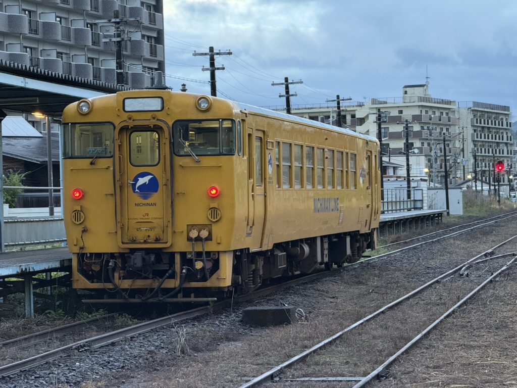 キハ40 8097 志布志駅 4月20日 日南線