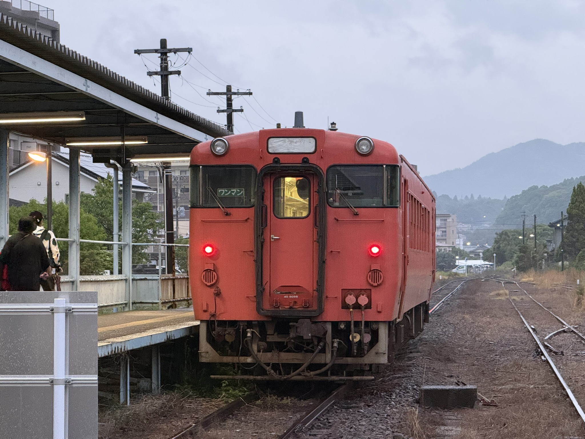 キハ40 8098 志布志駅 4月30日 日南線