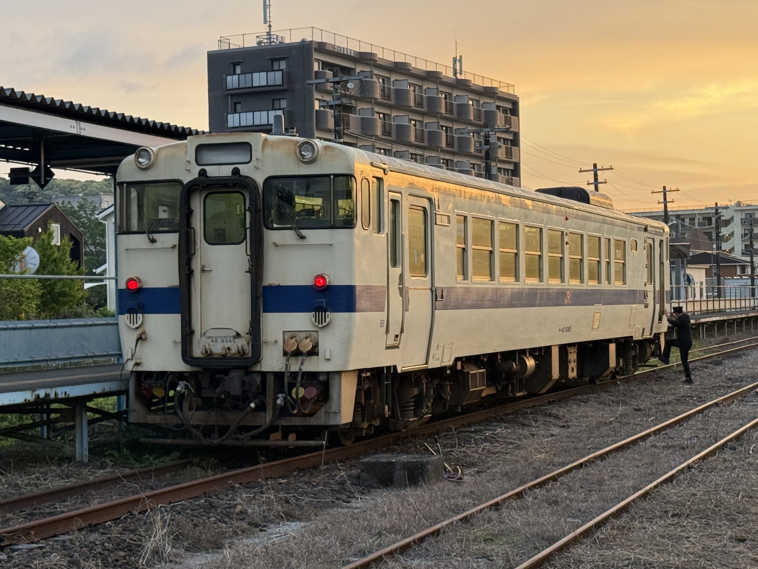 キハ40 8065 志布志駅 4月21日 日南線