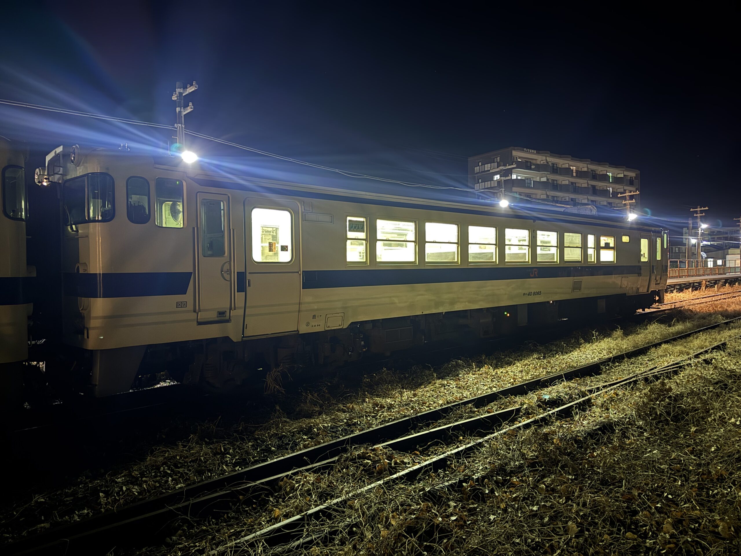 キハ40 8065 志布志駅 1月20日 日南線