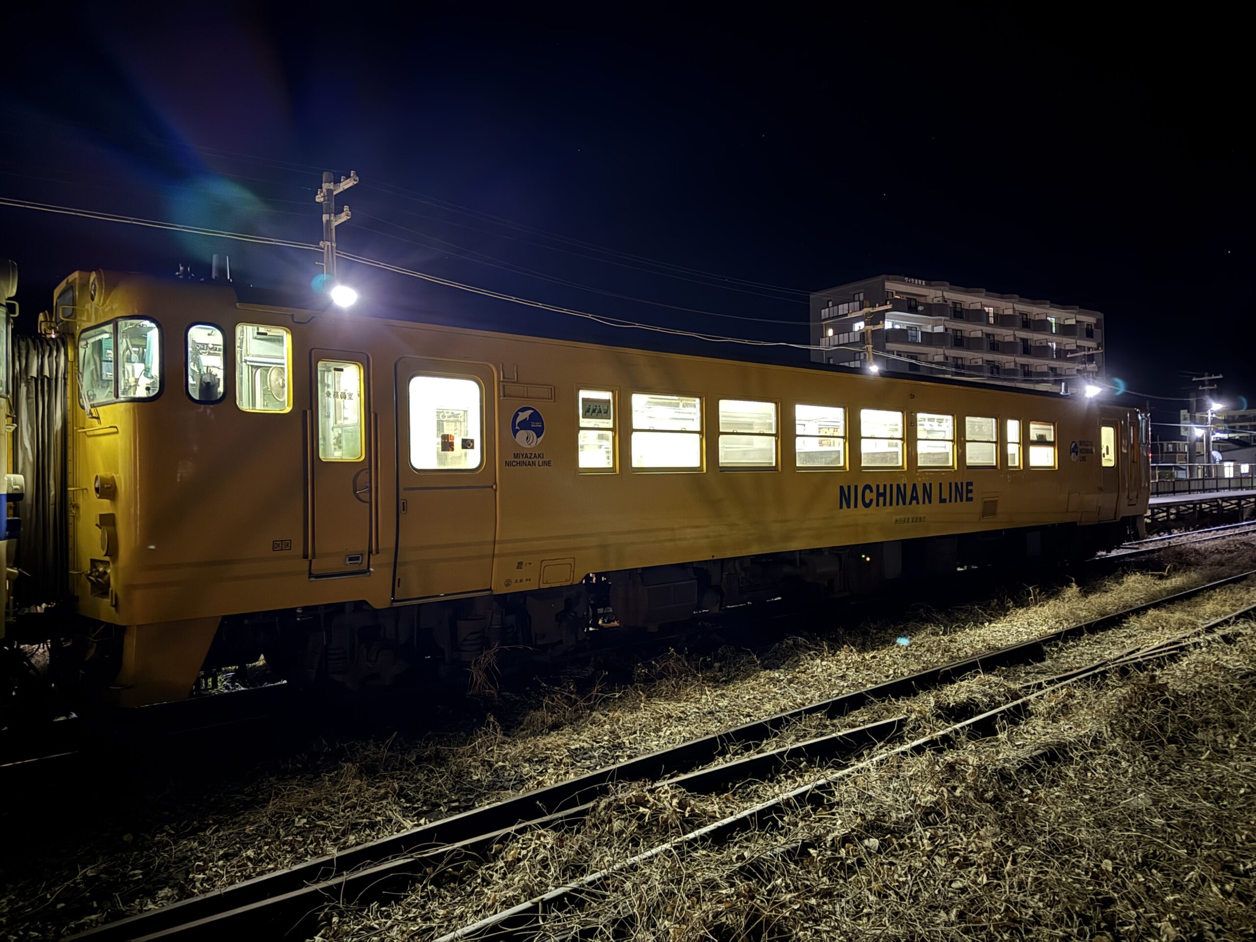 キハ40 8097 志布志駅 1月23日 日南線