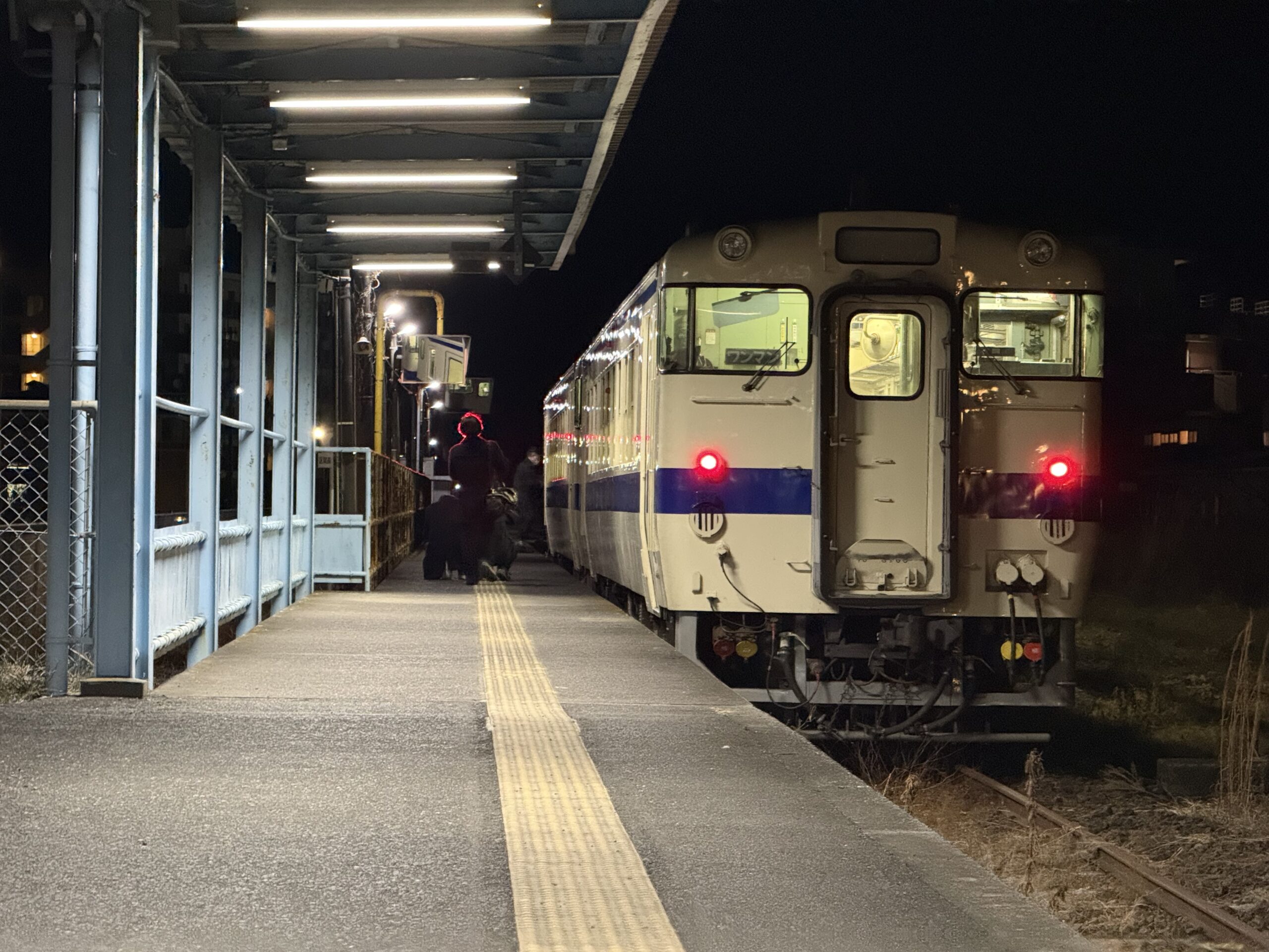 キハ40 8100 志布志駅 1月25日 日南線