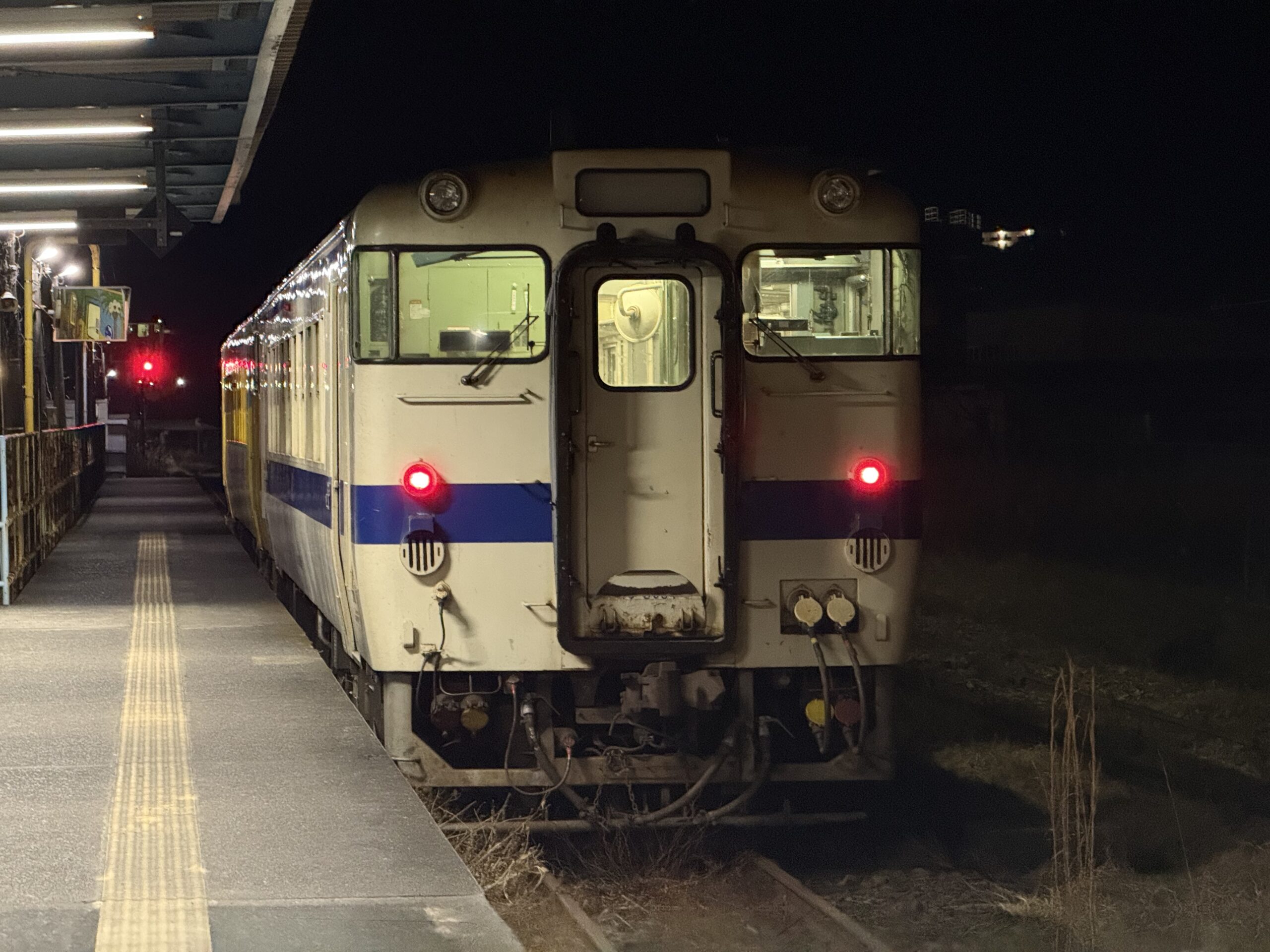キハ40 8054 志布志駅 1月28日 日南線