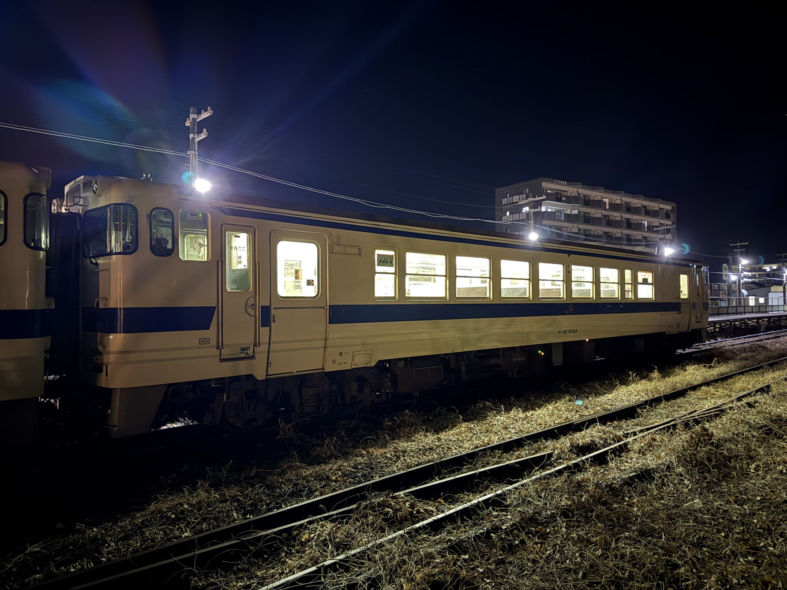 キハ40 8104 志布志駅 1月30日 日南線