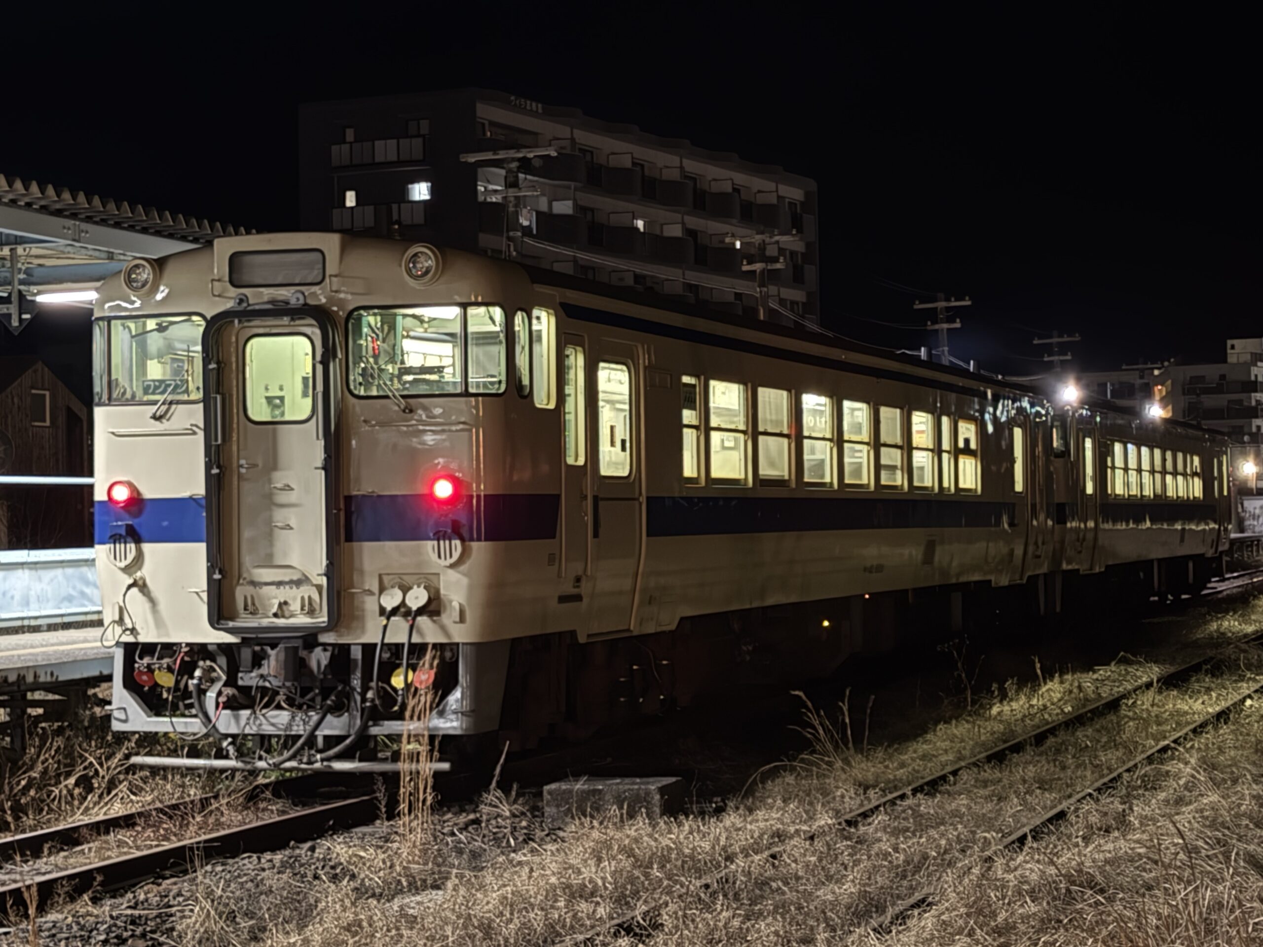 キハ40 8100 志布志駅 1月31日 日南線
