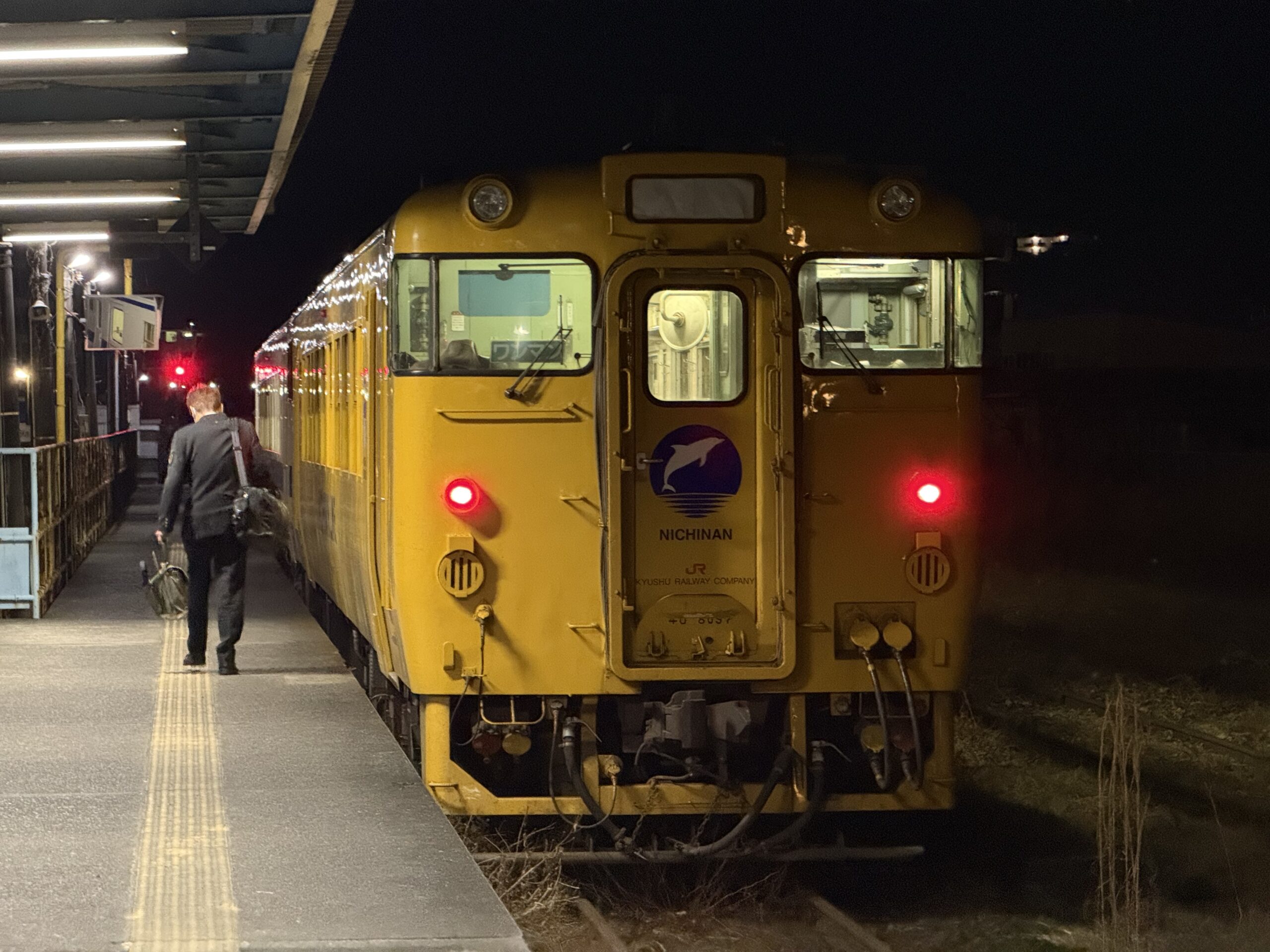 キハ40 8100 志布志駅 2月2日 日南線