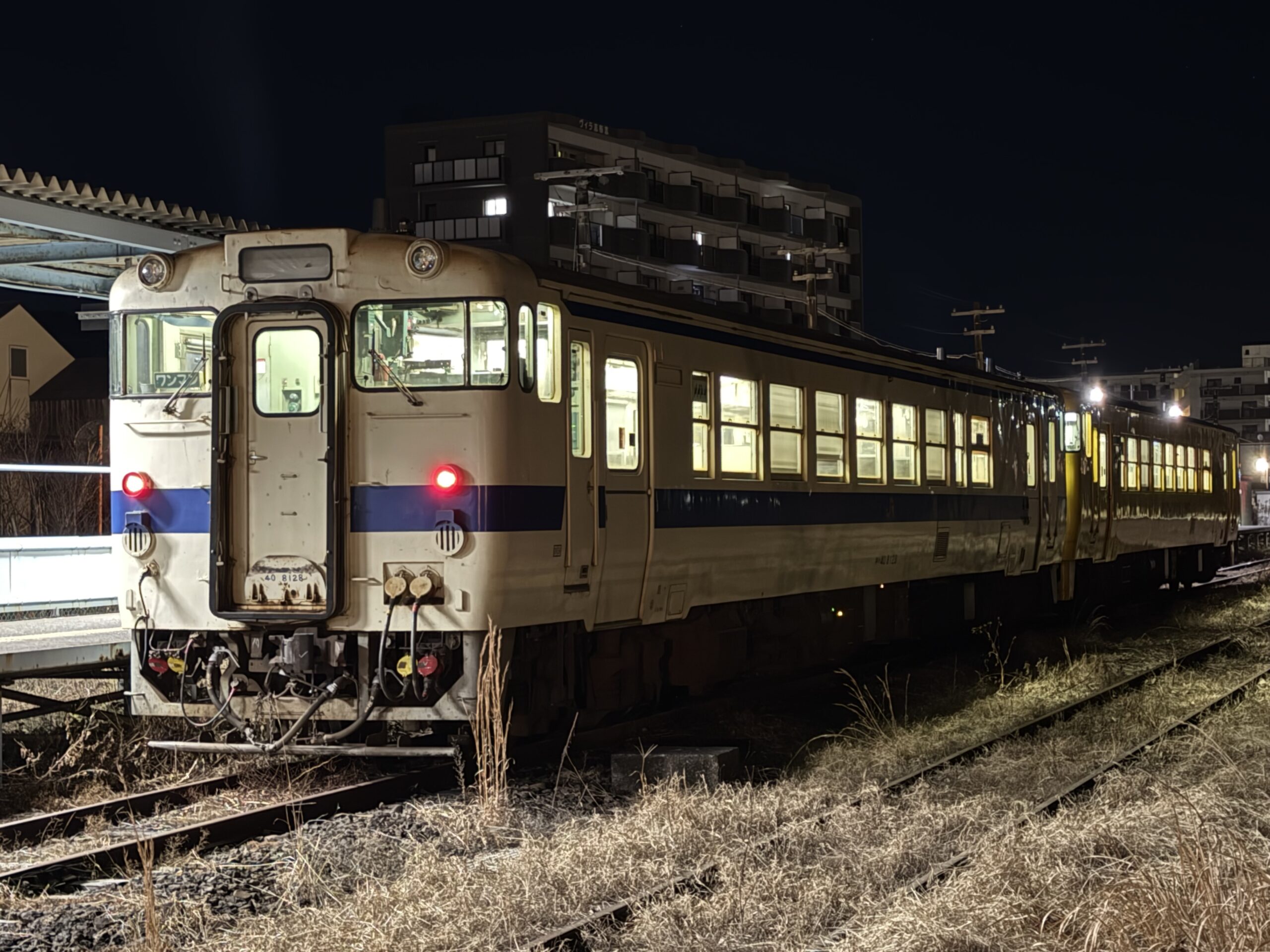 キハ40 8097 志布志駅 2月4日 日南線