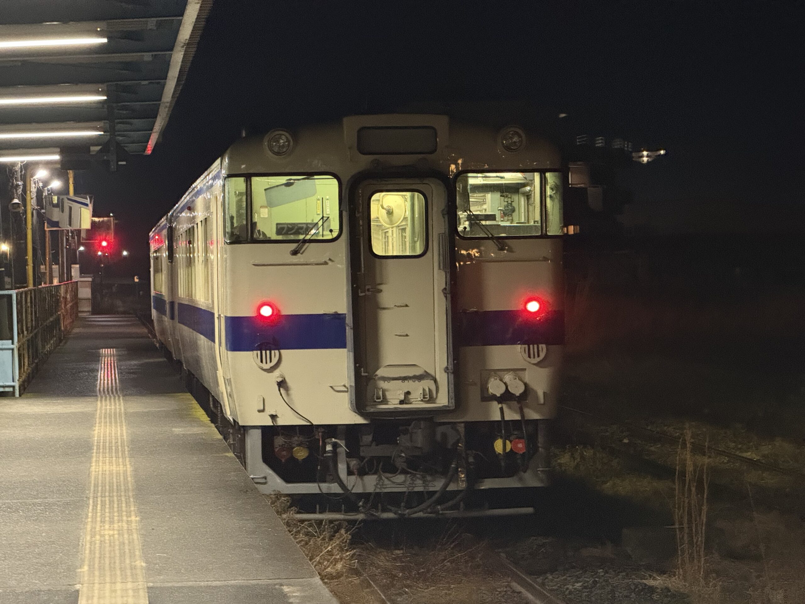 キハ40 8128 志布志駅 2月6日 日南線