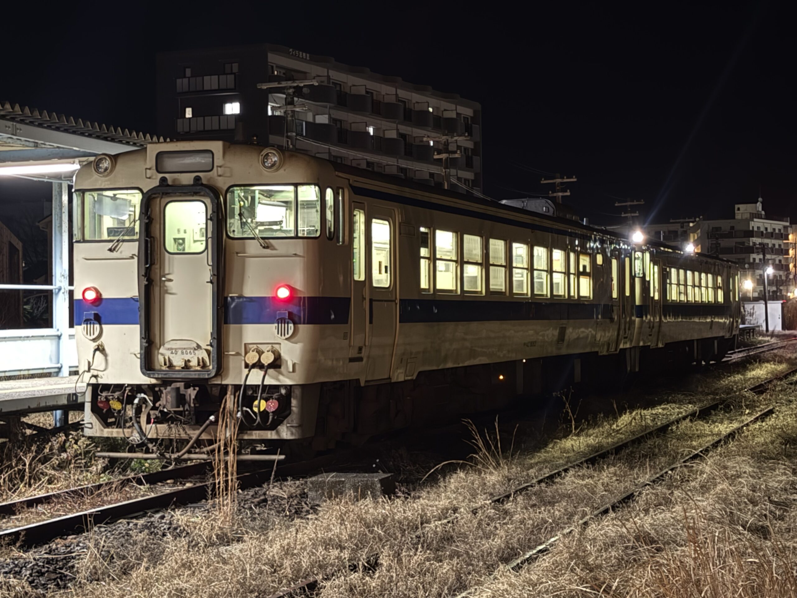 キハ40 8069 志布志駅 2月7日 日南線