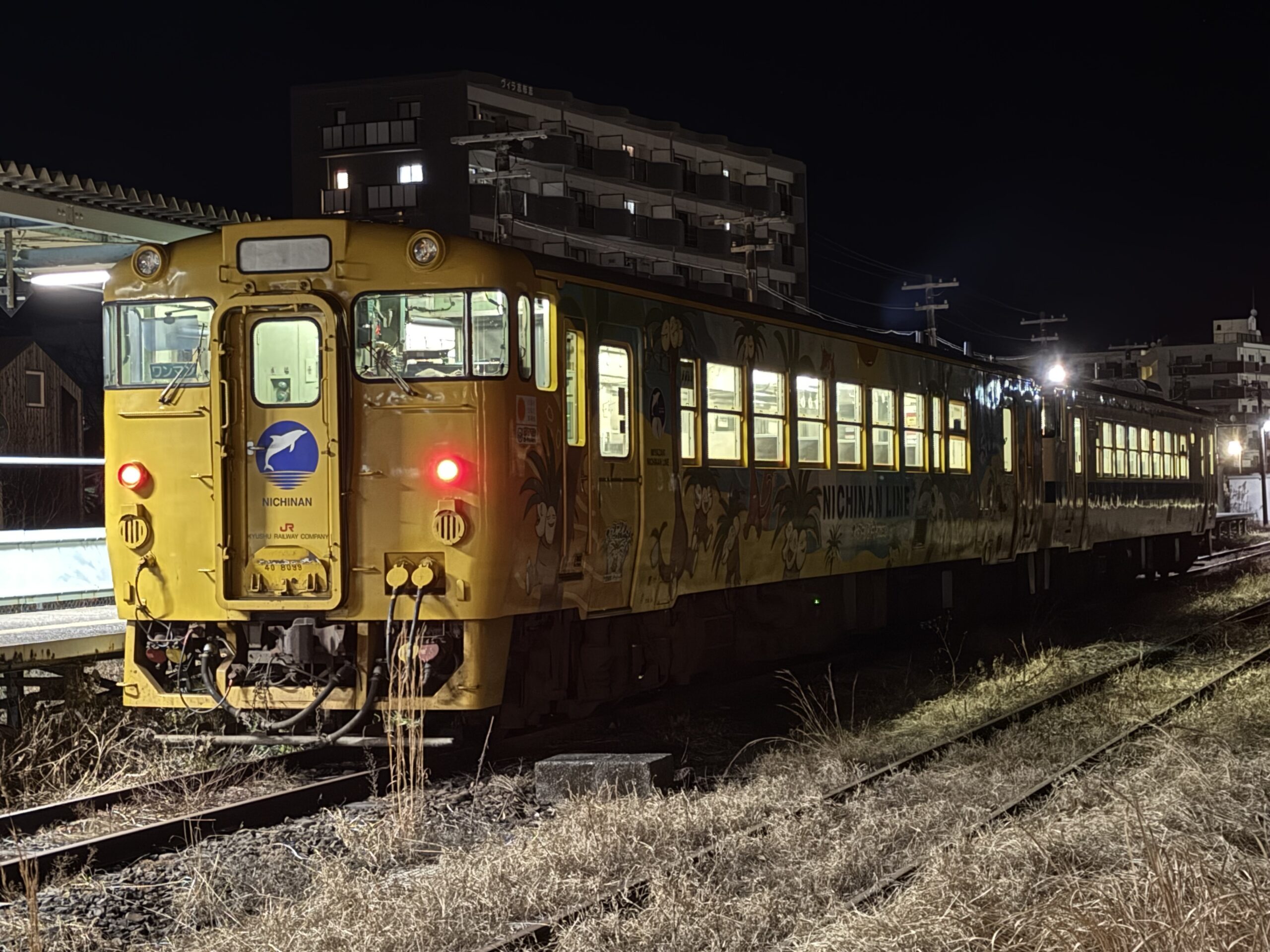 キハ40 8065 8099 志布志駅 2月9日 日南線