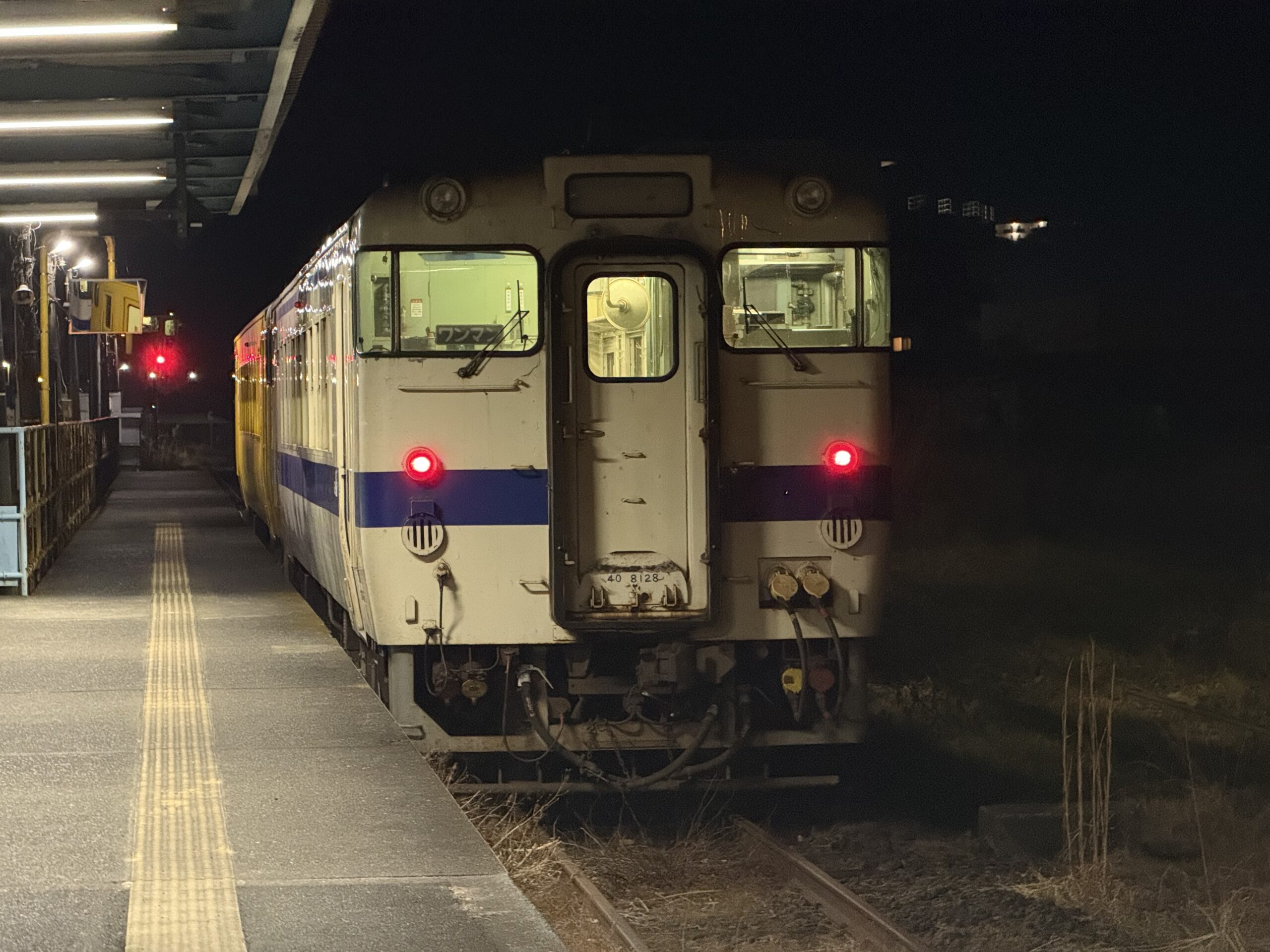 キハ40 8097 8128 志布志駅 2月16日 日南線