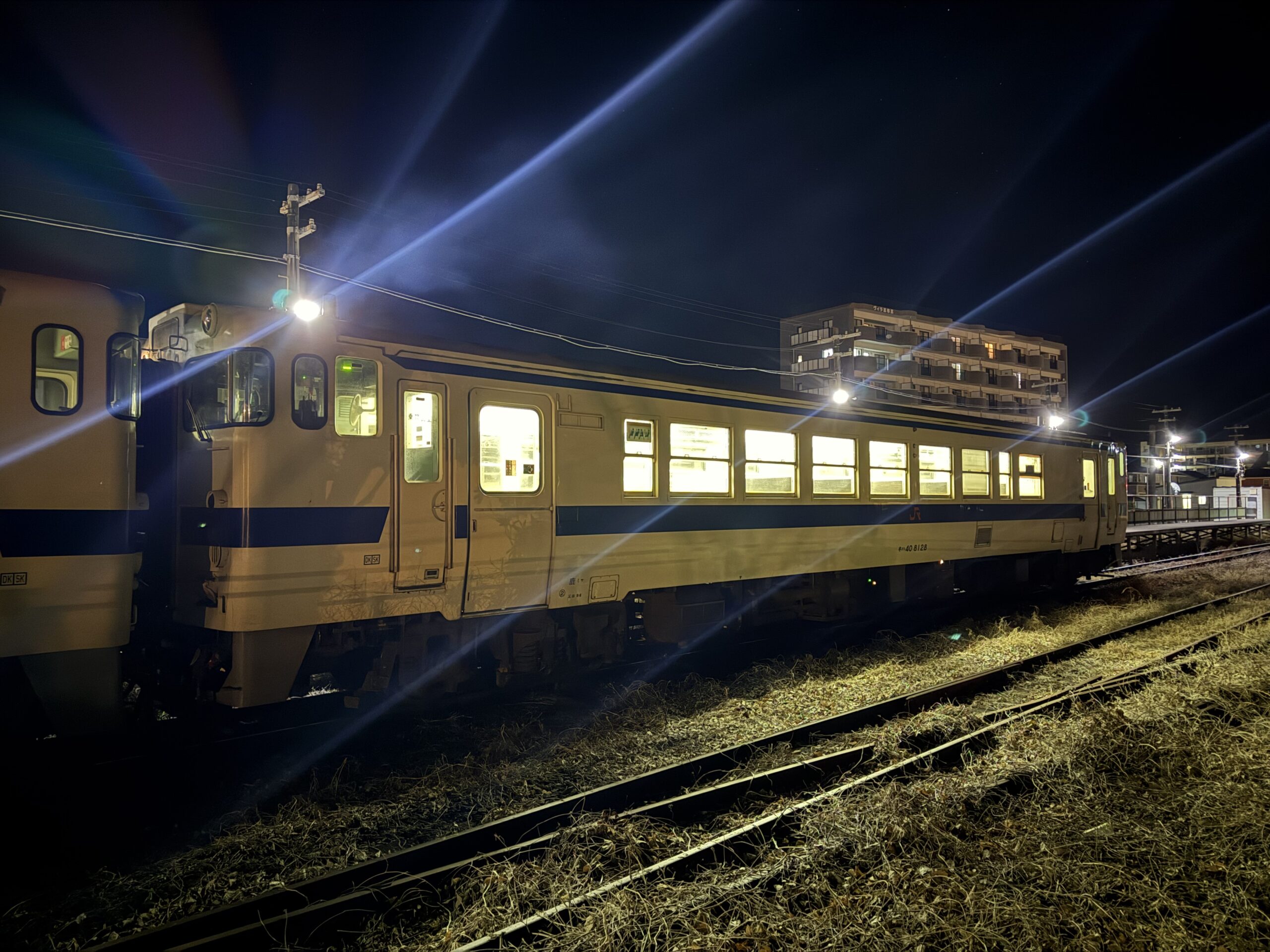 キハ40 8100 8128 志布志駅 2月18日 日南線