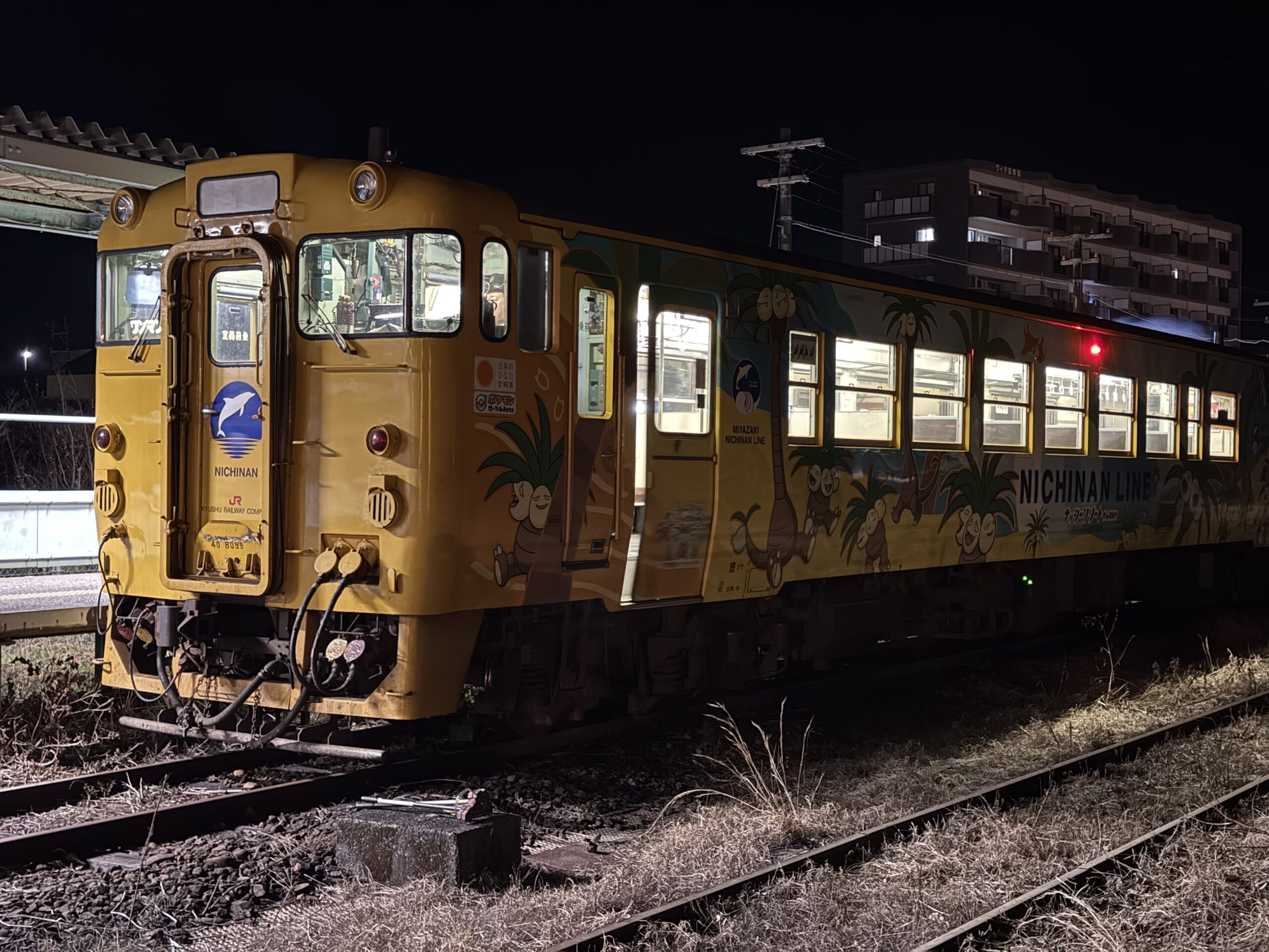 キハ40 8065 8099 志布志駅 2月21日 日南線