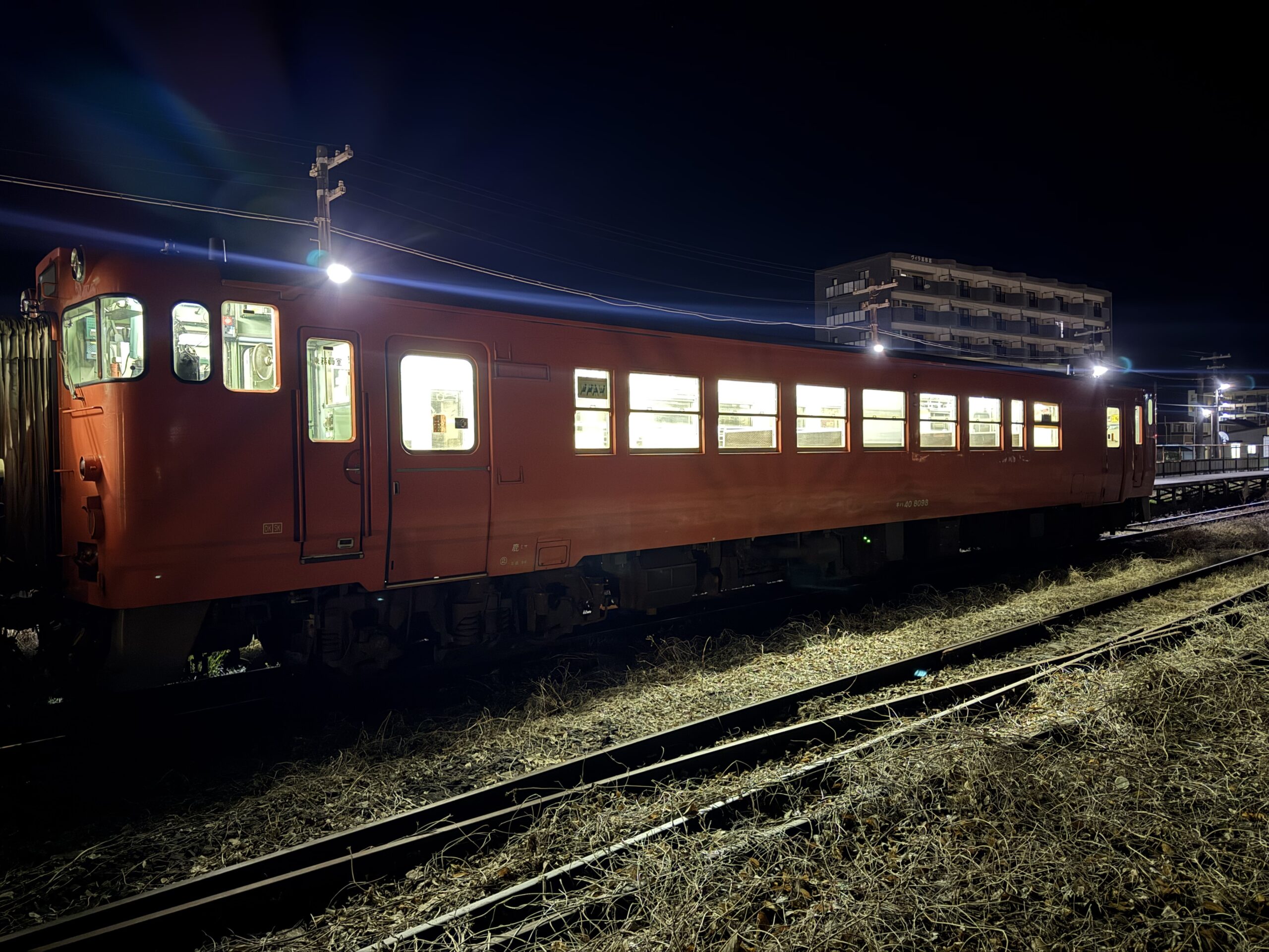 キハ40 8098 8069 志布志駅 タラコ 2両編成 日南線