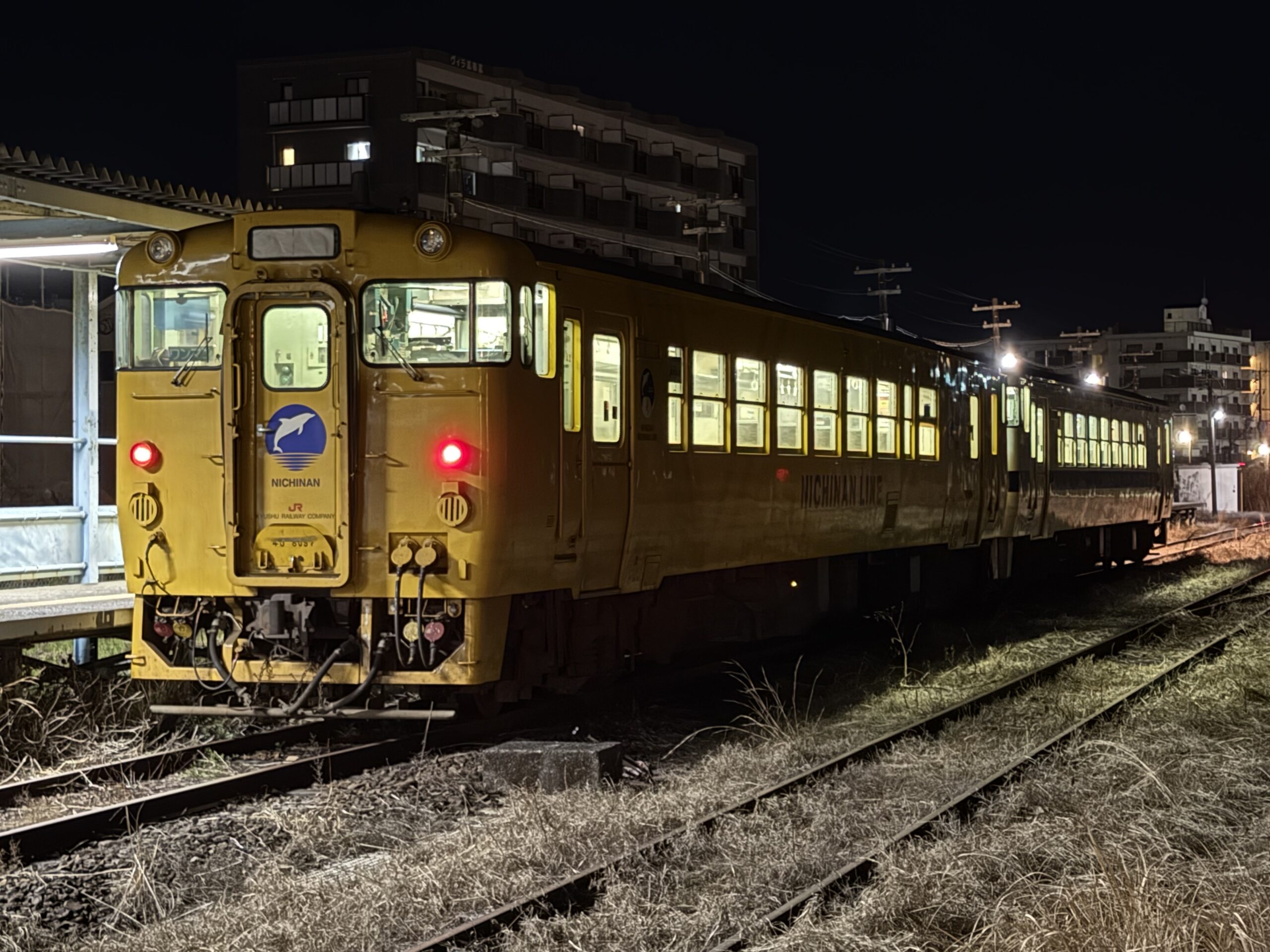 キハ40 8054 8097 志布志駅 2両編成 日南線