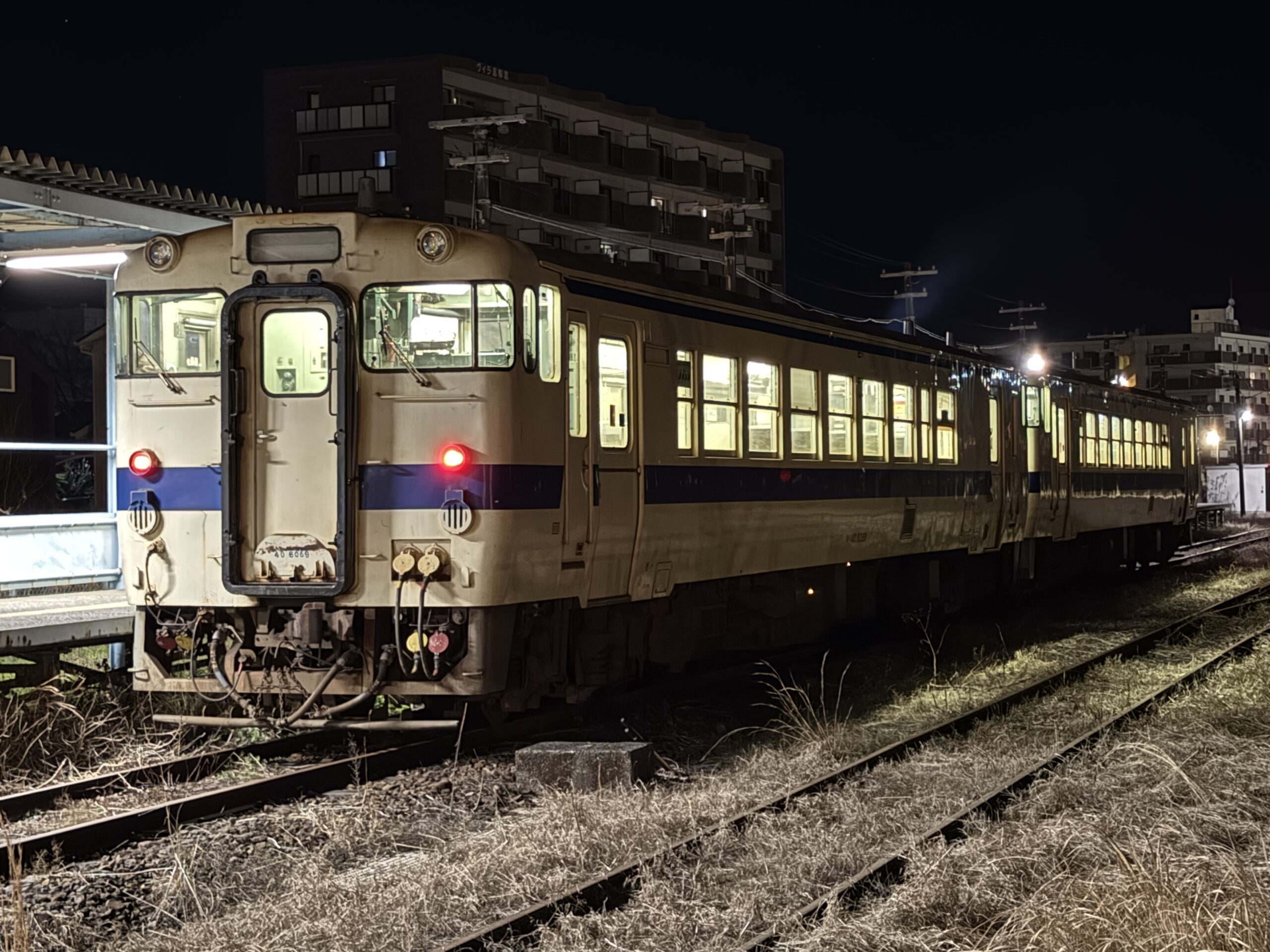 キハ40 8128 8069 志布志駅 2両編成 日南線