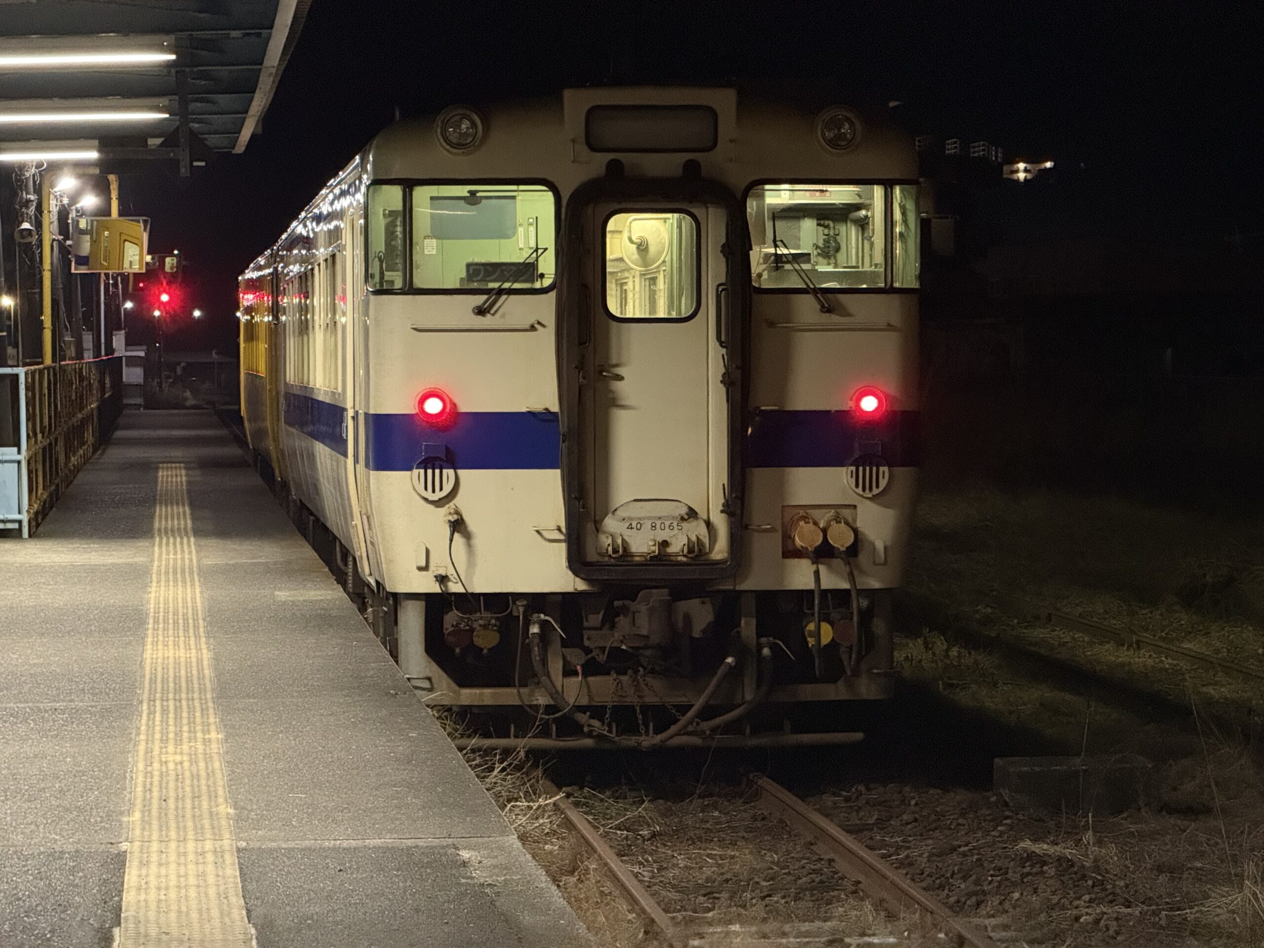 キハ40 8097 8065 志布志駅 2両編成 日南線