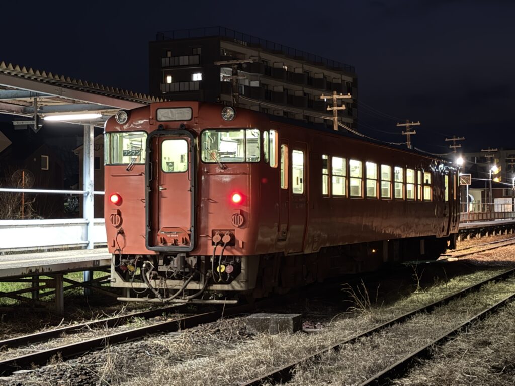 志布志駅・1924D・キハ40 8098