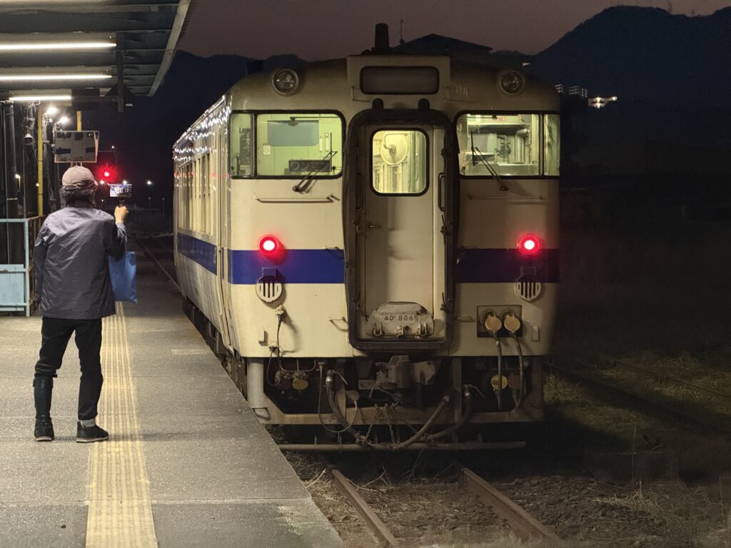 志布志駅・1924D・キハ40 8065