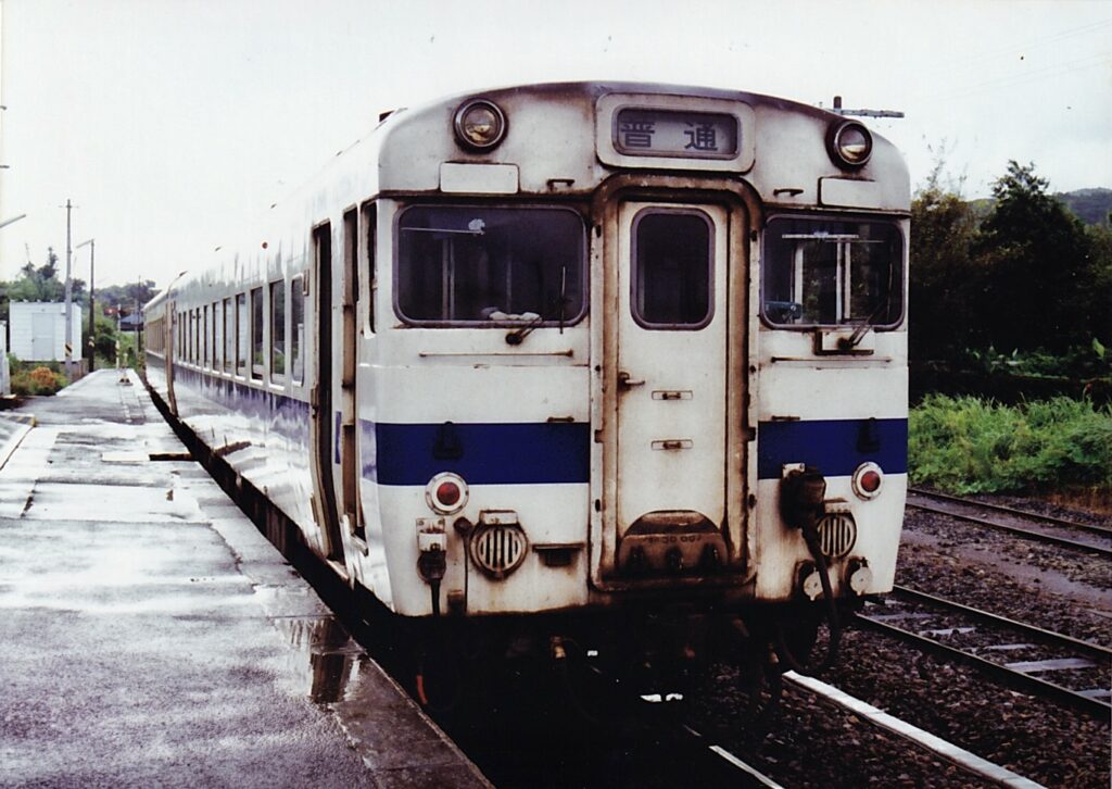 キハ58 687 福島今町駅 1992年8月 日南線