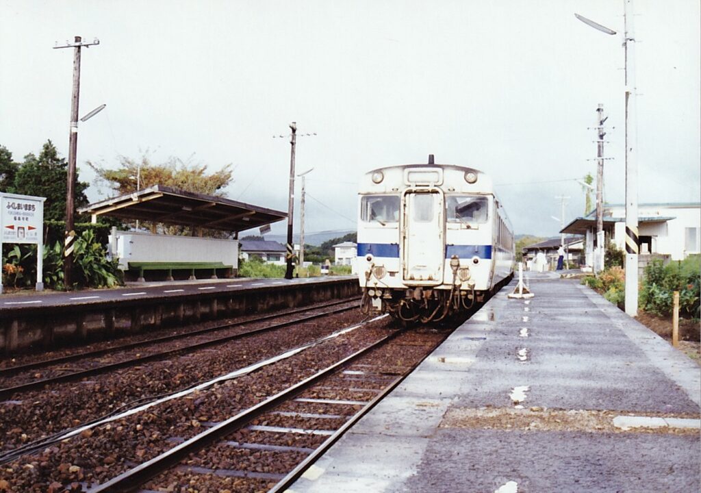 キハ28 2188 福島今町駅 1992年8月 日南線