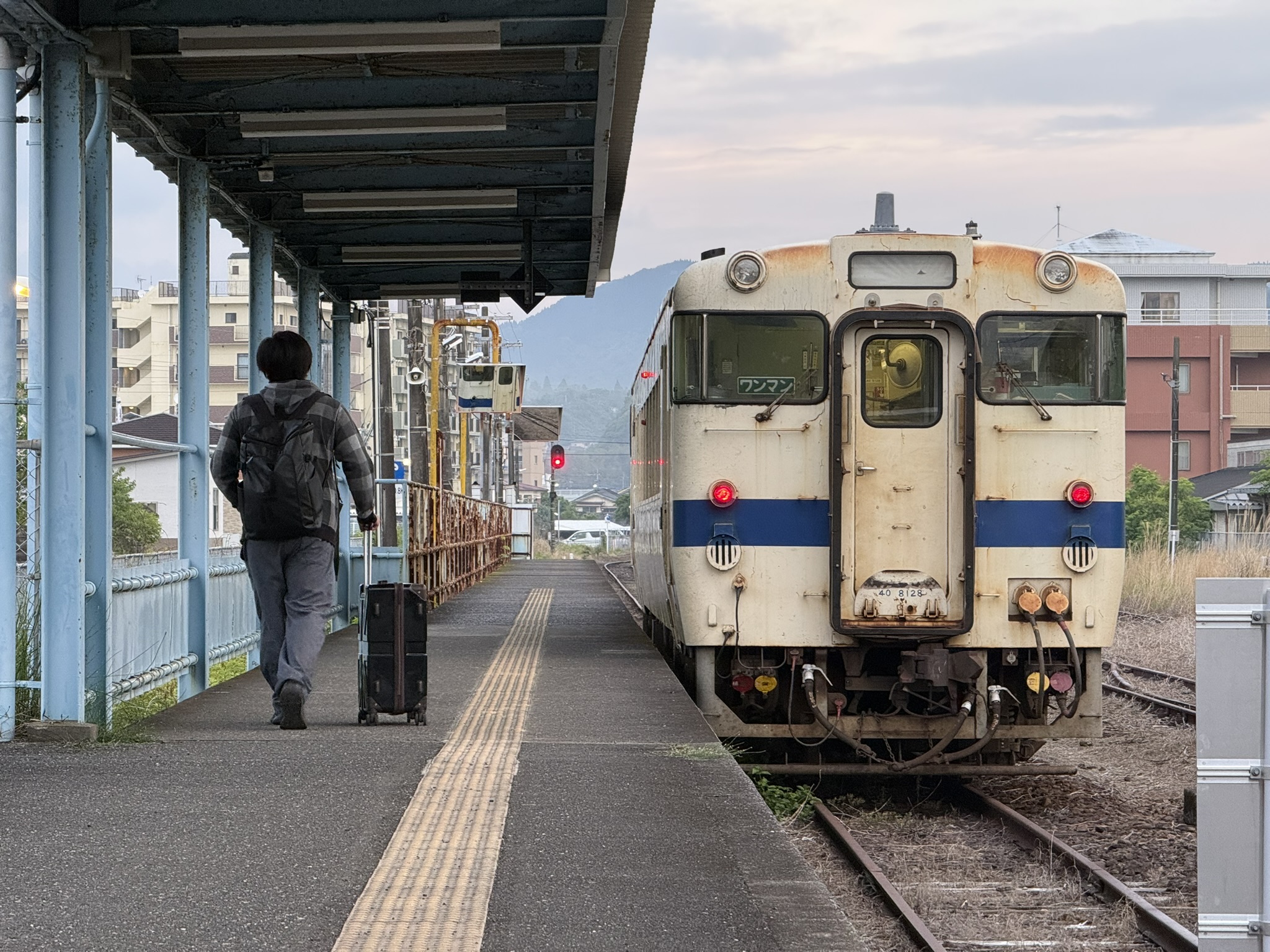 キハ40 8128 志布志駅 5月8日 日南線