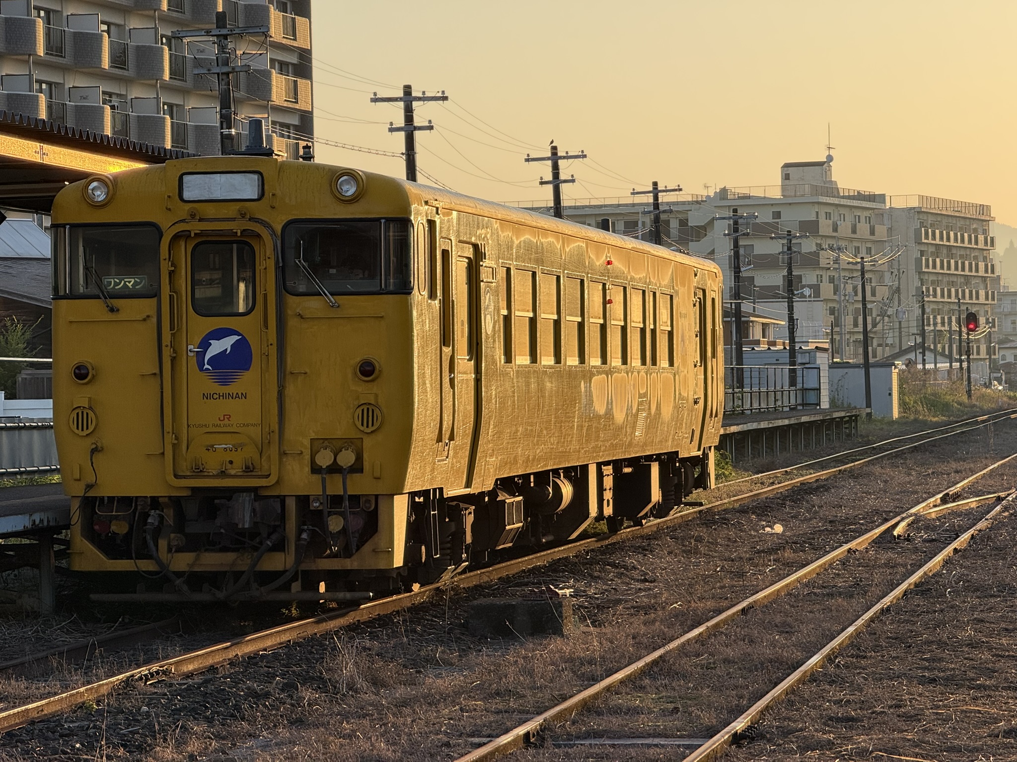 キハ40 8097 志布志駅 5月18日 日南線