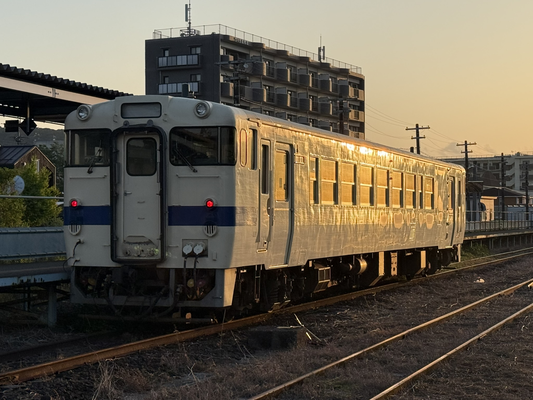 キハ40 8100 志布志駅 5月16日 日南線