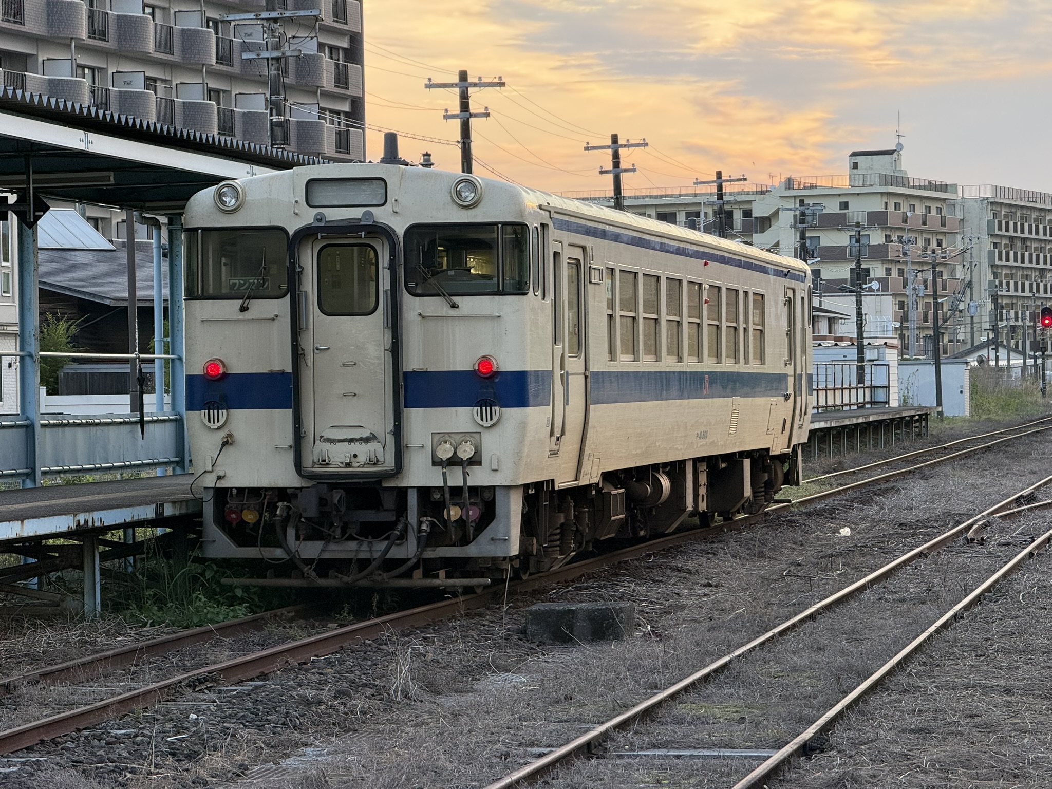 キハ40 8100 志布志駅 5月5日 日南線