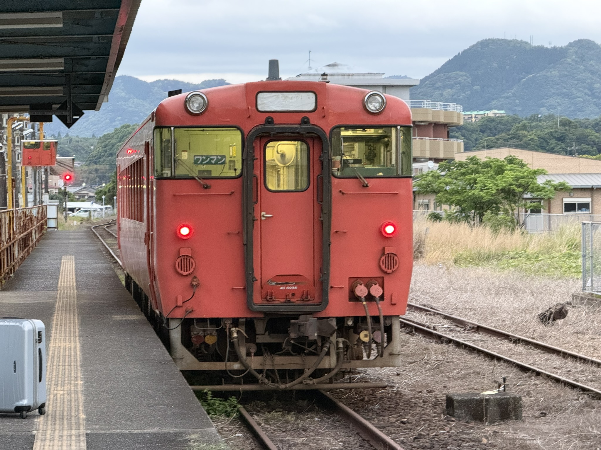 キハ40 8098 志布志駅 5月6日 日南線