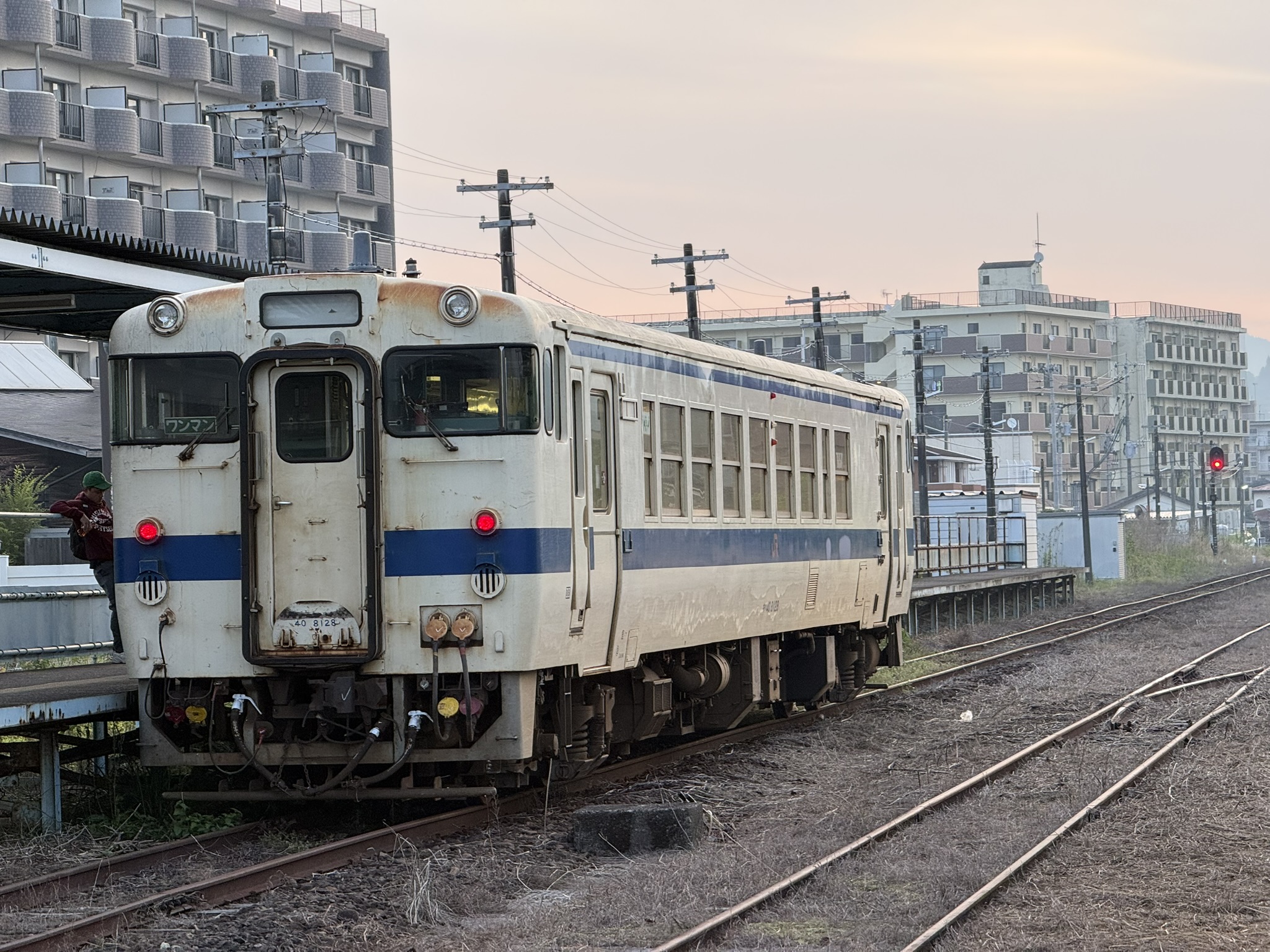 キハ40 8128 志布志駅 5月2日 日南線