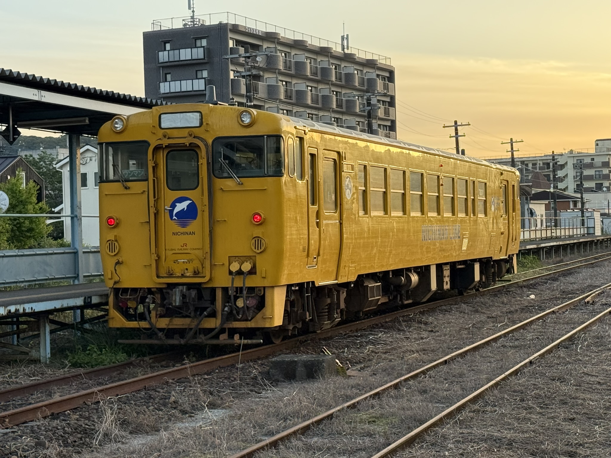 キハ40 8097 志布志駅 5月12日 日南線
