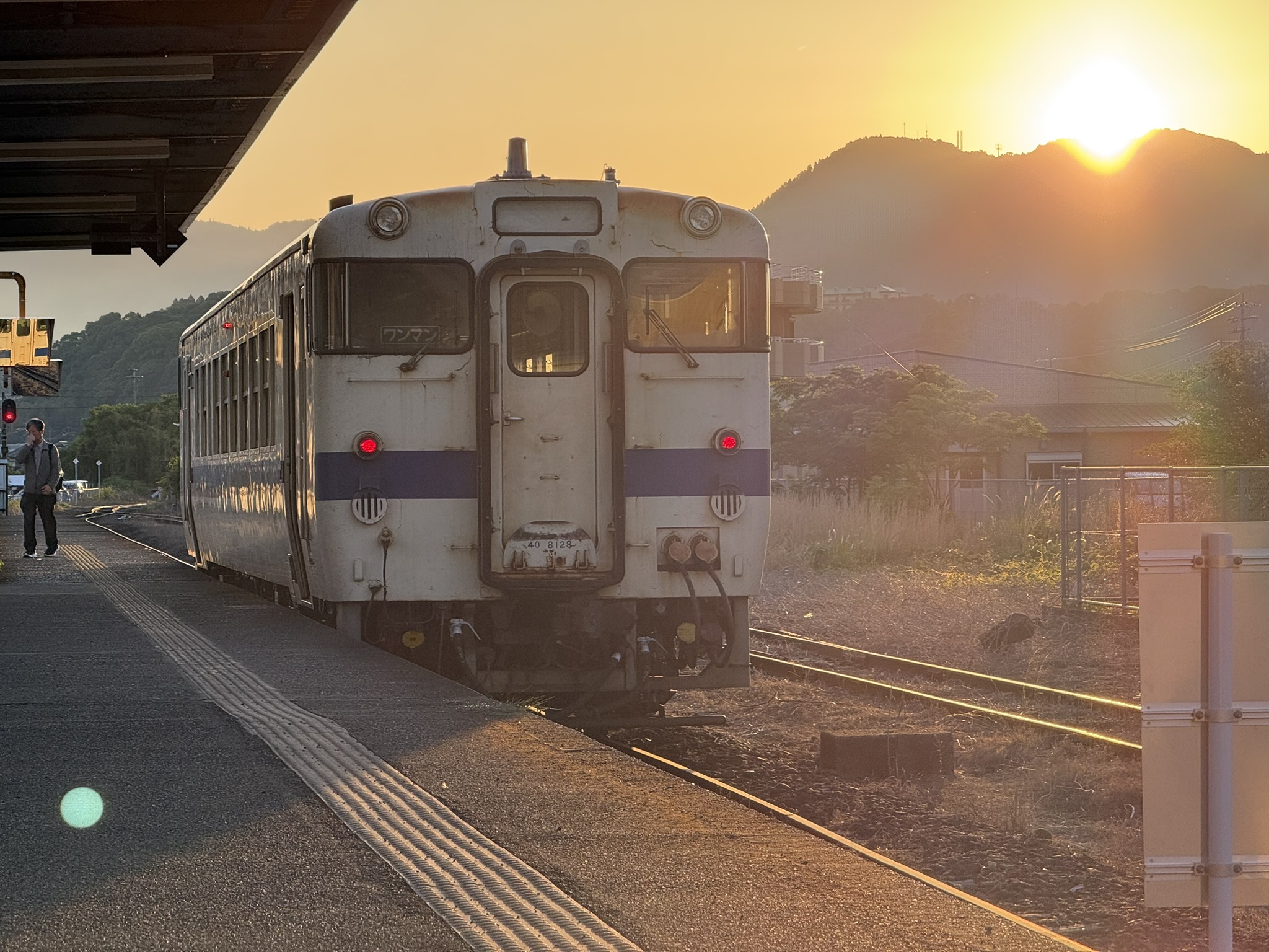 キハ40 8128 志布志駅 5月14日 日南線