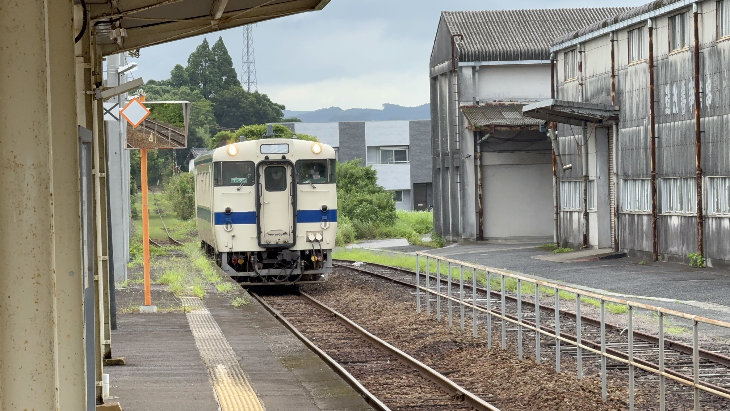 1925D　串間駅到着