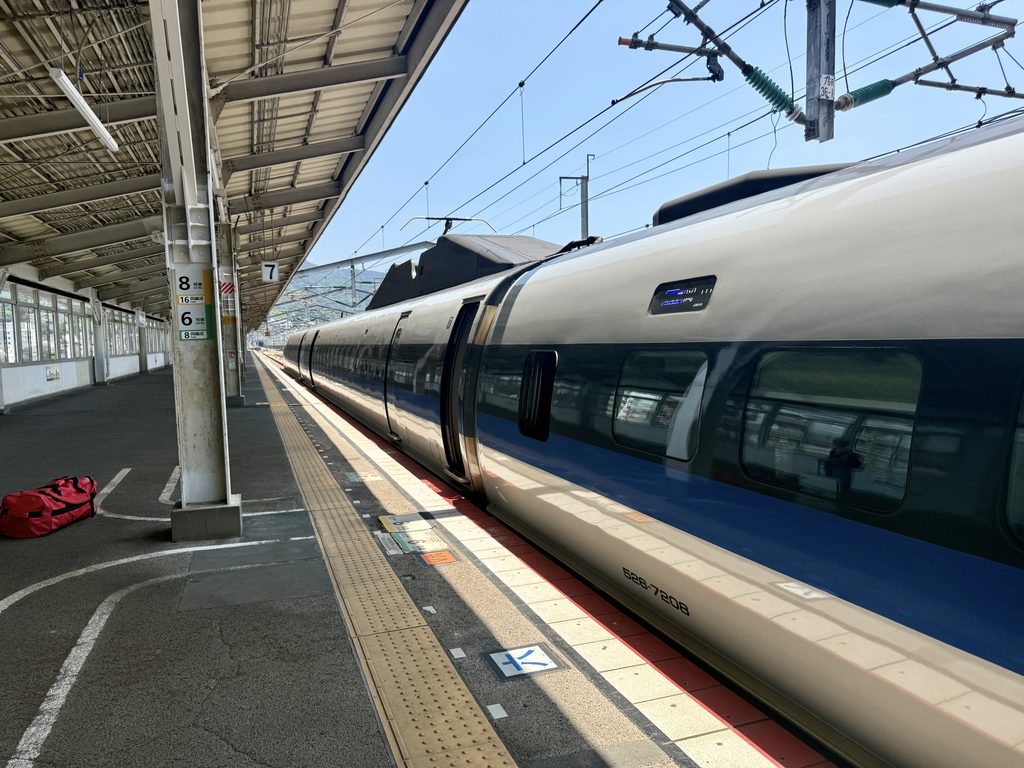 三原駅 500系こだま948号ホームから撮影