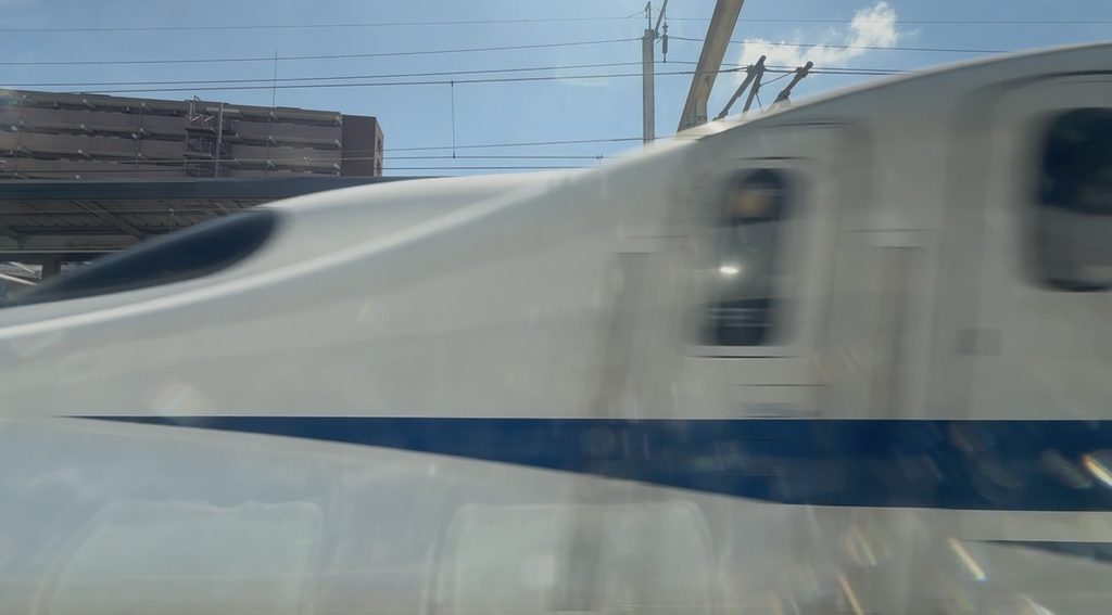 のぞみ136号・追い越し