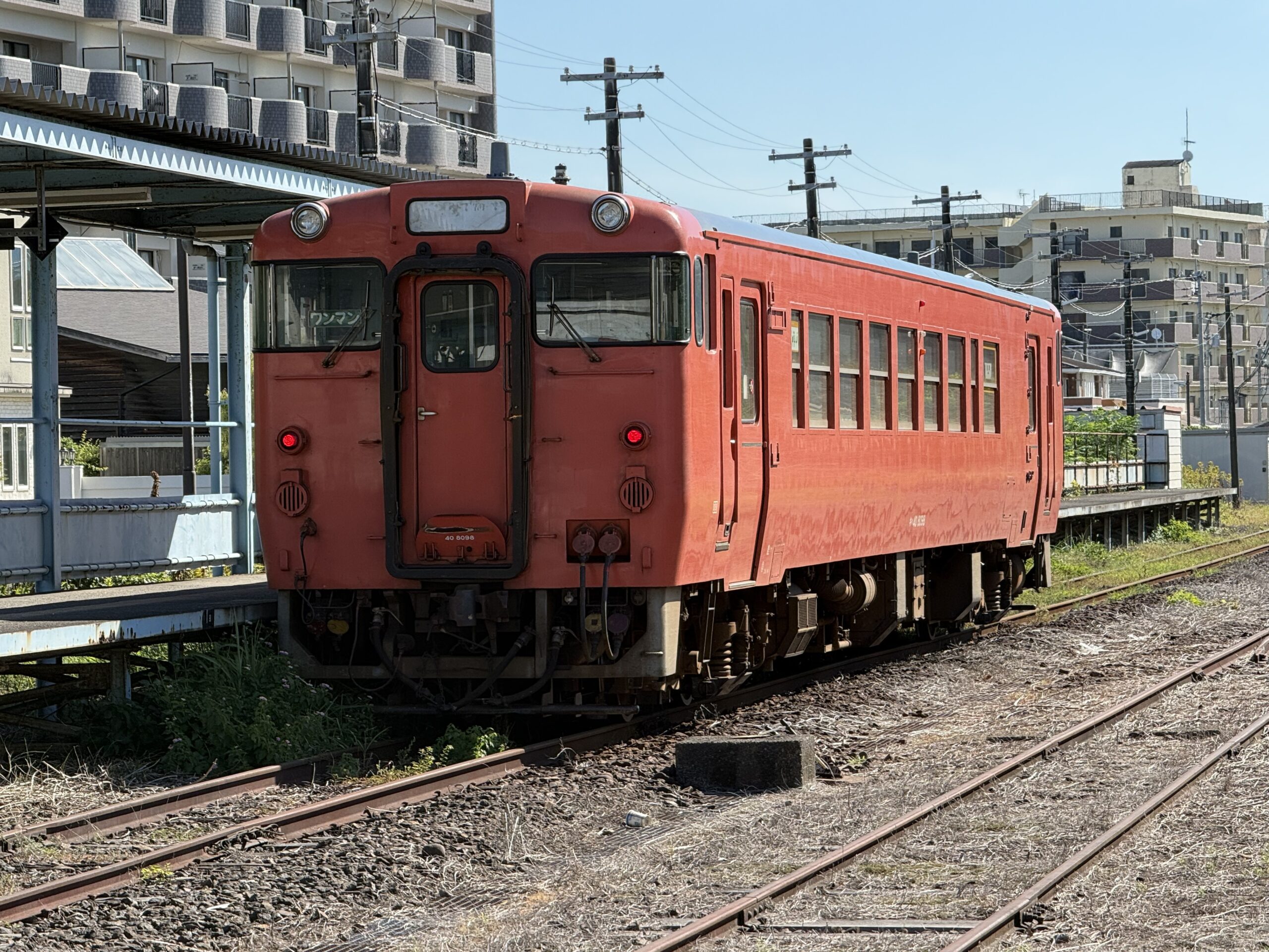1925D・キハ40 8098・串間駅