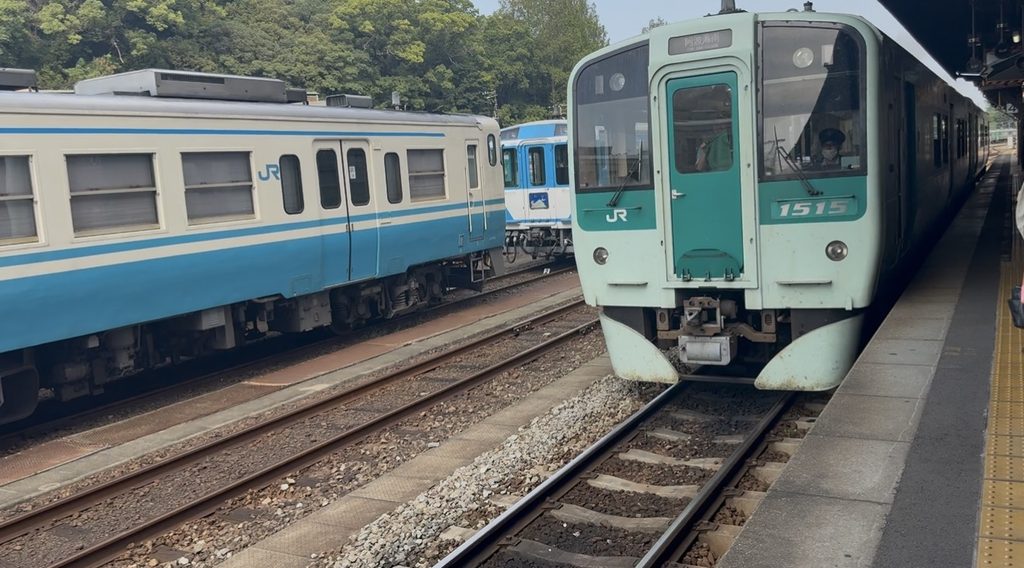 徳島駅・559D入線